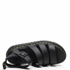 Nuheel Ladies Sandals Blaire Martin Sandals Buckle Open Toe Beach Shoes Platform Leather Fish Mouth Platform Sandals Roman Style Slippers & Sandals