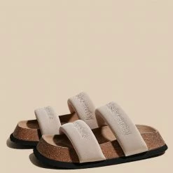 Nuheel® NUHEEL Ladies Sandals New Net Red Design Sense Casual Versatile One-Word Slippers Thick Sole European And American Style Slippers & Sandals