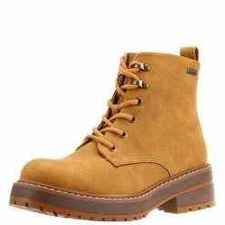 Nuheel® Ankle & Bootie Nuheel Martin Boot For Women Lace-up Boots Flat Heel Platform Ankle Boots