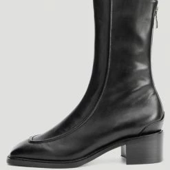 Nuheel® Ankle & Bootie Nuheel Leather Vintage Crocodile Pattern Booties For Women Brown 11