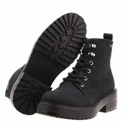 Nuheel® Ankle & Bootie Nuheel Martin Boot For Women Lace-up Boots Flat Heel Platform Ankle Boots