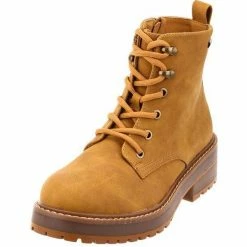 Nuheel® Ankle & Bootie Nuheel Martin Boot For Women Lace-up Boots Flat Heel Platform Ankle Boots