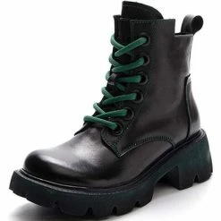 Nuheel® Ankle & Bootie Nuheel Martin Booties For Women Winter Booties Ankle Platform Booties With Lace-up