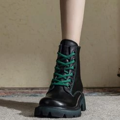 Nuheel® Ankle & Bootie Nuheel Martin Booties For Women Winter Booties Ankle Platform Booties With Lace-up 15 Nuheel® Ankle & Bootie Nuheel Martin Booties For Women Winter Booties Ankle Platform Booties With Lace-up