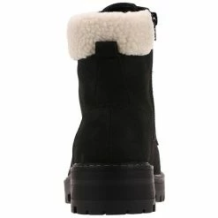 Nuheel® Ankle & Bootie Nuheel Womens Martin Boot Lace-up Boots Flat Heel Platform Plus Velvet Ankle Boots