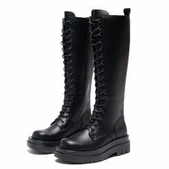 Nuheel® Nuheel Knee High Boots For Women Calf Bandage Knight Boots