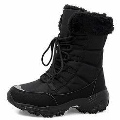 Nuheel® Nuheel High-top Snow Boots Outdoor Casual Mid-tube Platform Boots