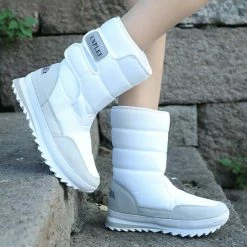 Nuheel® Nuheel Plus Velvet Snow Boots Warm And Thick Cotton Shoes