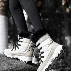 Nuheel® Nuheel High-top Snow Boots Outdoor Casual Mid-tube Platform Boots