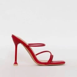 Nuheel® Nuheel Large Size Heeled Sandals Strappy Dress Shoes Woman