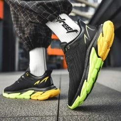 Nuheel® Nuheel Men'S Running Travel Sneakers Daddy Shoes Knit Shoes Running Shoes Walking Shoes Man