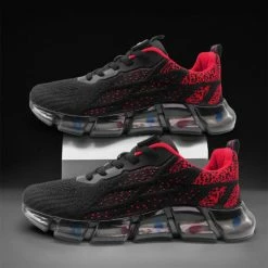 Nuheel® Nuheel Man'S Breathable Running Shoes Non Slip Walking Shoes Knit Shoes