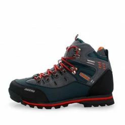 Nuheel® Man Nuheel Men's Hiking Boots Shoes Waterproof Mid Low Top Boot Shoe Shock-Absorbing Casual Outdoor Lightweight