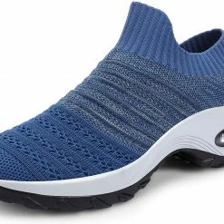 Nuheel® Womens Walking Shoes Sock Sneakers Mesh Platform Air Cushion Sneakers