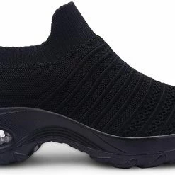 Nuheel® Womens Walking Shoes Sock Sneakers Mesh Platform Air Cushion Sneakers