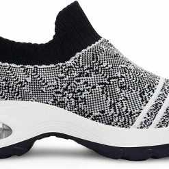 Nuheel® Womens Walking Shoes Sock Sneakers Mesh Platform Air Cushion Sneakers