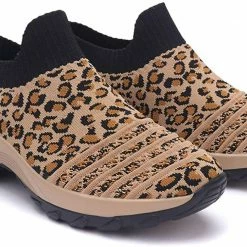 Nuheel® Womens Walking Shoes Sock Sneakers Mesh Platform Air Cushion Sneakers