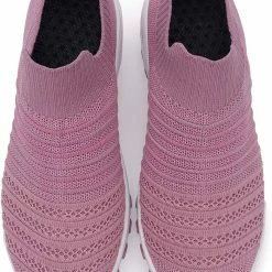 Nuheel® Womens Walking Shoes Sock Sneakers Mesh Platform Air Cushion Sneakers