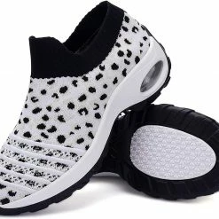 Nuheel® Womens Walking Shoes Sock Sneakers Mesh Platform Air Cushion Sneakers