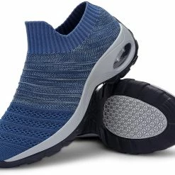 Nuheel® Womens Walking Shoes Sock Sneakers Mesh Platform Air Cushion Sneakers