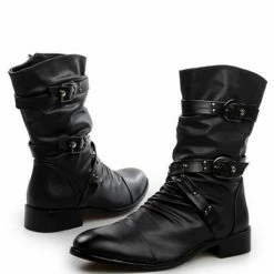 Nuheel® Nuheel Casual Large Size Rivets Ankle Boots Square Root Bootie 13.5 11 Nuheel® Nuheel Casual Large Size Rivets Ankle Boots Square Root Bootie 13.5