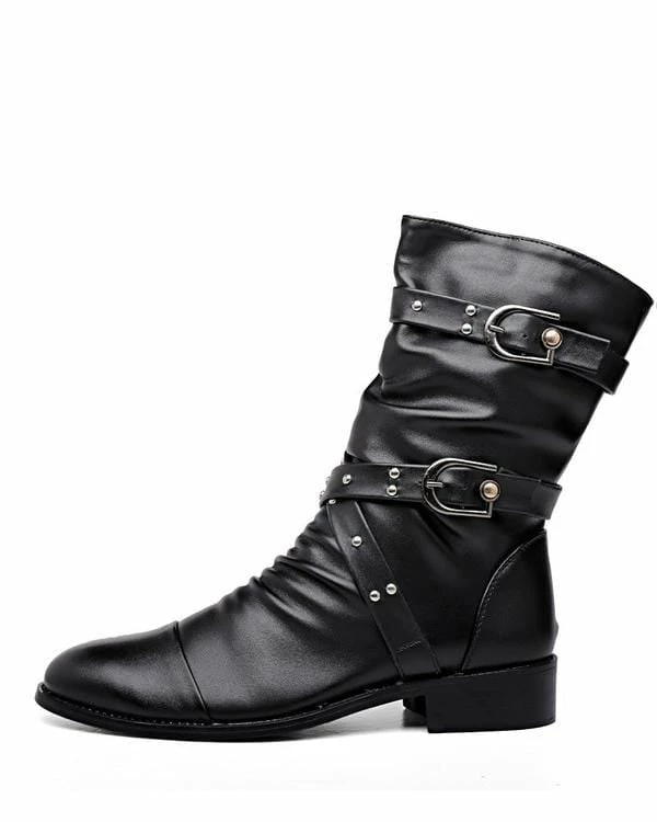 Nuheel® Nuheel Casual Large Size Rivets Ankle Boots Square Root Bootie 13.5 4 Nuheel® Nuheel Casual Large Size Rivets Ankle Boots Square Root Bootie 13.5