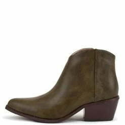 Nuheel® Ankle & Bootie Nuheel Microfiber Ankle Boots Thick Heeled Boots Bootie Platform Boots For Women 11