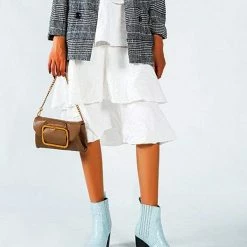 Nuheel® Ankle & Bootie Nuheel PU Ankle Boots Thick Heeled Boots Chelsea Boots For Women Bootie 11