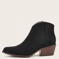 Nuheel® Nuheel Suede Ankle Boots Thick Heeled Boots Bootie Platform Boots For Women 11