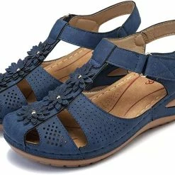 Nuheel® Woman Women's Summer Wedge Sandals Bohemian Beach Gladiator Shoes 19 Nuheel® Woman Women's Summer Wedge Sandals Bohemian Beach Gladiator Shoes