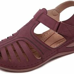 Nuheel® Women's Summer Beach Wedge Sandals Bohemia Flip-Flop