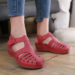 Nuheel® Women's Summer Beach Wedge Sandals Bohemia Flip-Flop