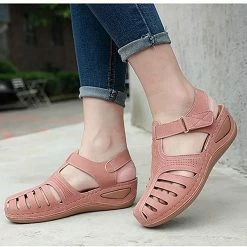 Nuheel® Women's Summer Beach Wedge Sandals Bohemia Flip-Flop