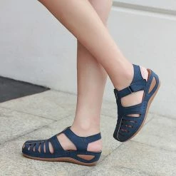 Nuheel® Women's Summer Beach Wedge Sandals Bohemia Flip-Flop