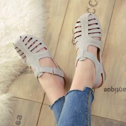 Nuheel® Women's Summer Beach Wedge Sandals Bohemia Flip-Flop