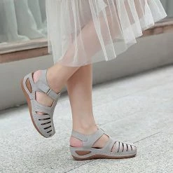 Nuheel® Women's Summer Beach Wedge Sandals Bohemia Flip-Flop