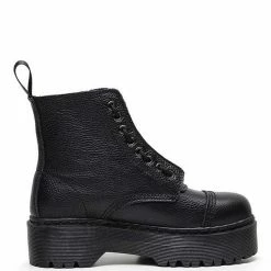 Nuheel® Nuheel Cowhide Platform Boots For Women Front Zipper Combat Boots Black Boots 10 Ankle & Bootie 14 Nuheel® Nuheel Cowhide Platform Boots For Women Front Zipper Combat Boots Black Boots 10 Ankle & Bootie