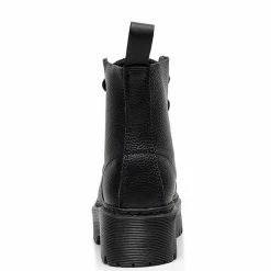 Nuheel® Nuheel Cowhide Platform Boots For Women Front Zipper Combat Boots Black Boots 10 Ankle & Bootie 13 Nuheel® Nuheel Cowhide Platform Boots For Women Front Zipper Combat Boots Black Boots 10 Ankle & Bootie