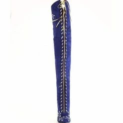 Nuheel® Woman Nuheel Embroidery Thigh High Boots Front Zipper Knee High Boots Over The Knee Boots