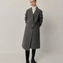 Nuheel® Nuheel Leather Square Head Knee High Boots For Women Black Boots 11