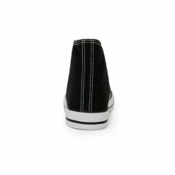 Nuheel® Men High Top Canvas Sneakers Lace Up Classic Casual Flat Walking Shoes