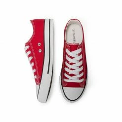 Nuheel® Men High Top Canvas Sneakers Lace Up Classic Casual Flat Walking Shoes