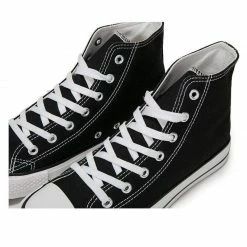 Nuheel® Men High Top Canvas Sneakers Lace Up Classic Casual Flat Walking Shoes