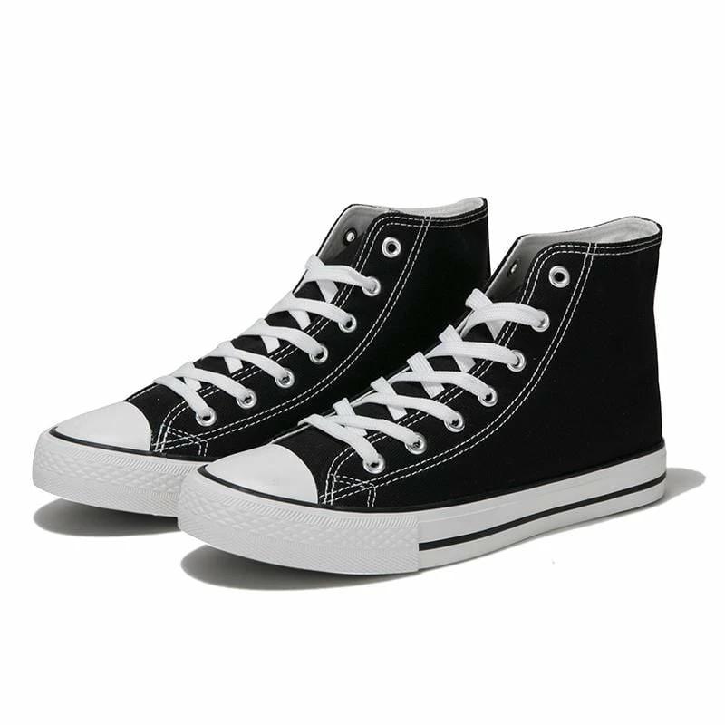 Nuheel® Women High Top Canvas Sneakers Lace Up Classic Casual Flat Walking Shoes Woman 3 Nuheel® Women High Top Canvas Sneakers Lace Up Classic Casual Flat Walking Shoes Woman