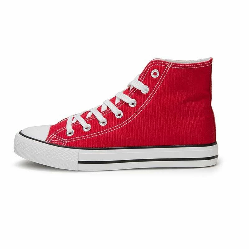 Nuheel® Women High Top Canvas Sneakers Lace Up Classic Casual Flat Walking Shoes Woman 4 Nuheel® Women High Top Canvas Sneakers Lace Up Classic Casual Flat Walking Shoes Woman