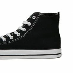 Nuheel® Women High Top Canvas Sneakers Lace Up Classic Casual Flat Walking Shoes Woman 46 Nuheel® Women High Top Canvas Sneakers Lace Up Classic Casual Flat Walking Shoes Woman