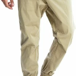 Nuheel® Man NUHEEL Men's Tapered Cargo Pants Slim Fit Jogger Pant Casual Drawstring Trousers