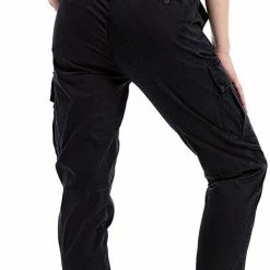 Nuheel® NUHEEL Cargo Pants High Waisted Pocket Tactical Joggin Military Straight Slim Fit For Women