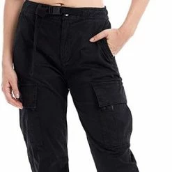 Nuheel® NUHEEL Cargo Pants High Waisted Pocket Tactical Joggin Military Straight Slim Fit For Women