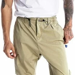 Nuheel® Man NUHEEL Men's Tapered Cargo Pants Slim Fit Jogger Pant Casual Drawstring Trousers